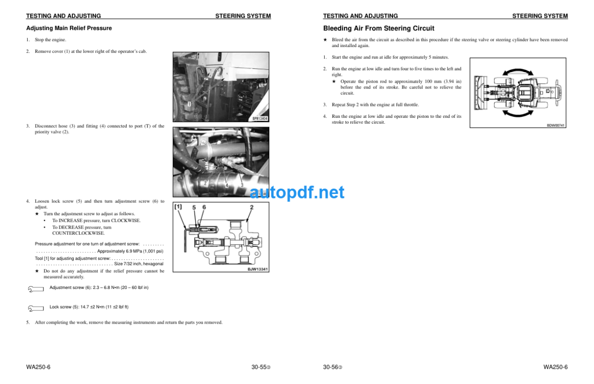 WA250-6 Shop Manual