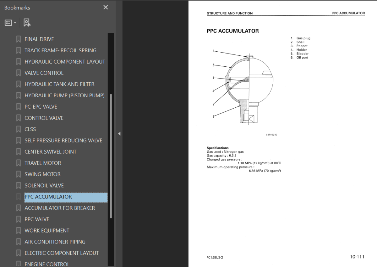 PC158US-2 Shop Manual