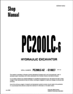 PC200LC-6 Shop Manual