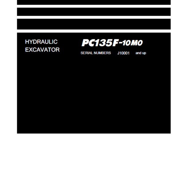 PC135F-10M0 Shop Manual