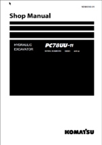 PC78UU-11 Shop Manual