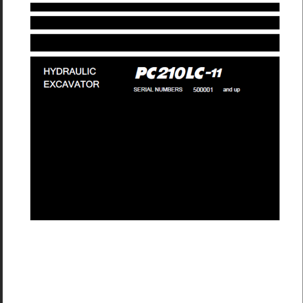 PC210LC-11 Shop Manual