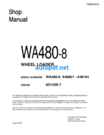 WA480-8 Shop Manual