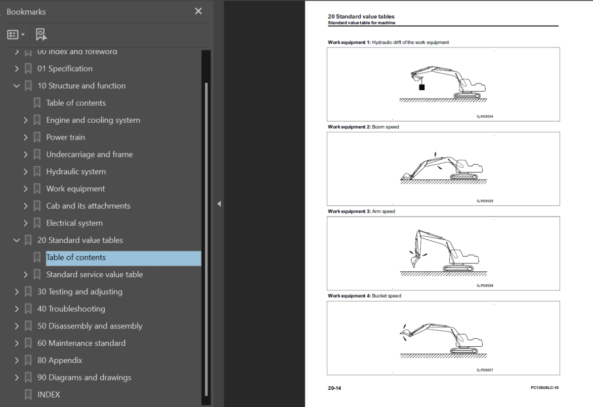 PC138USLC-10 Shop Manual