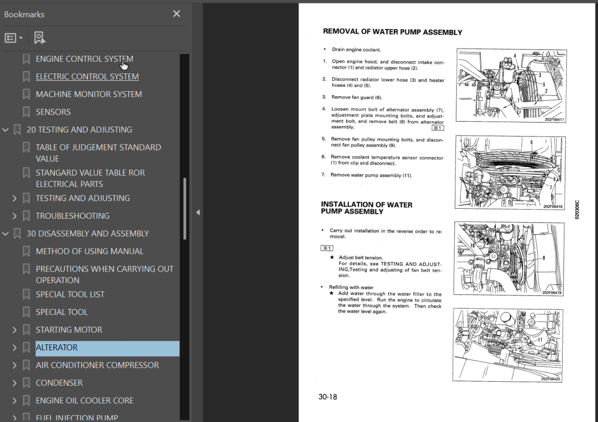 PC120-6 CUSTOM Shop Manual