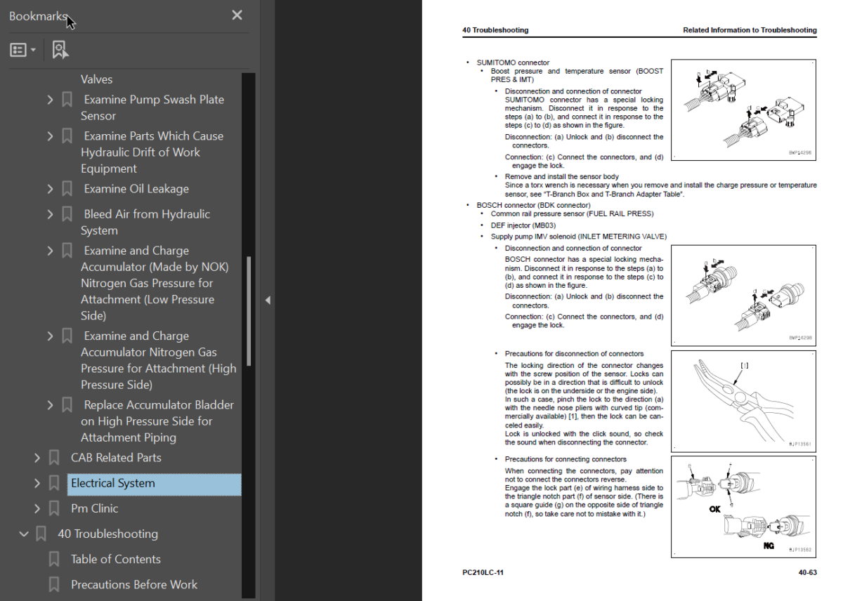 PC210LC-11 Shop Manual