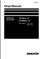 PC290LC -10 PC290NLC-10 Shop Manual