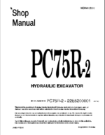 PC75R-2 Shop Manual