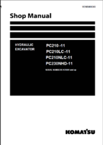 PC210-11 PC210LC-11 PC210NLC-11 PC230NHD-11 Shop Manual