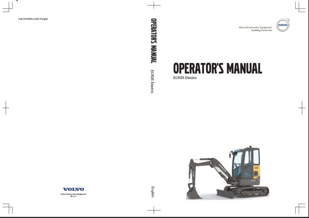 ECR25 Electric Operators Manual