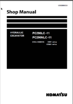 PC290LC -11 PC290NLC -11 Shop Manual