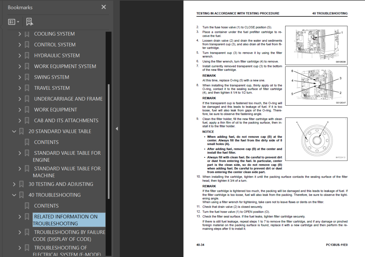 PC138US-11E0 Shop Manual