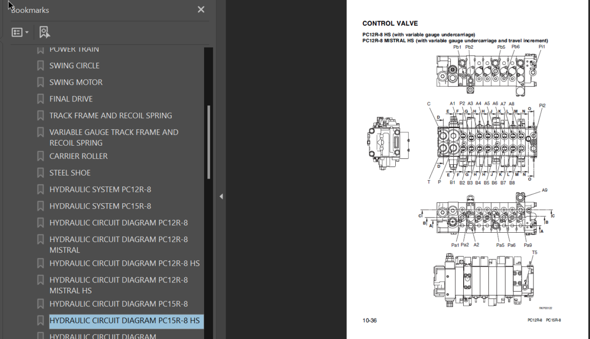 PC12R-8 PC15R-8 (F22426 and F31605 in poi) Shop Manual