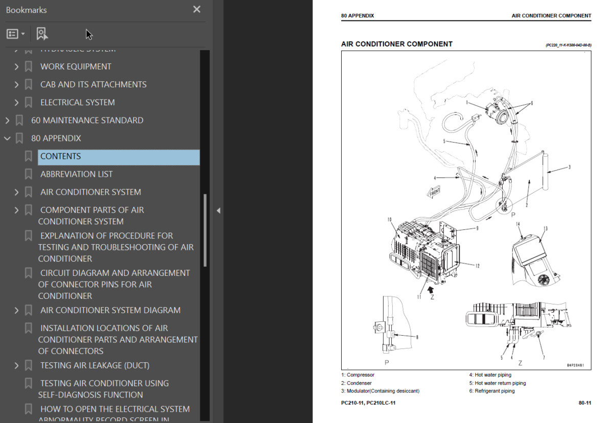 PC210 -11 PC210LC-11 PC210NLC-11 PC230NHD-11 Shop Manual