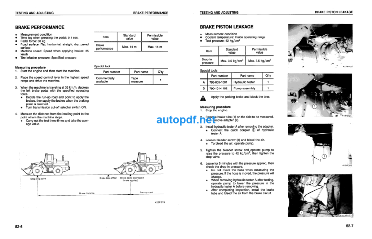 WA320-1LC Shop Manual