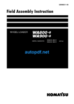 WA800-8 WA900-8 Shop Manual