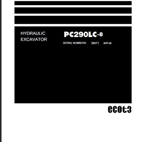 PC290LC-8 Shop Manual
