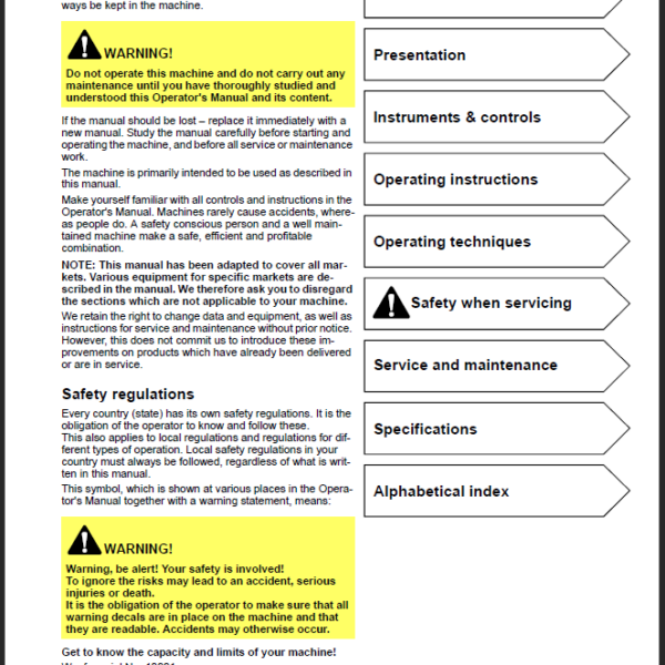 A40D Operators Manual