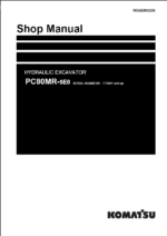 PC80MR-5E0 Shop Manual