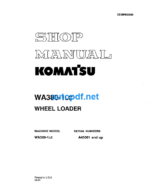 WA380-1LC Shop Manual