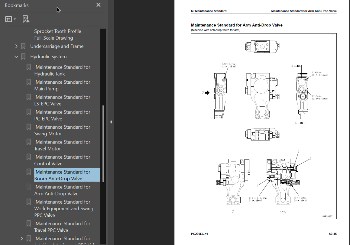 PC290LC-11 Shop Manual