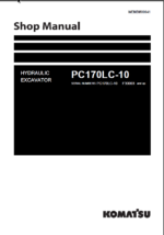 PC170LC-10 Shop Manual