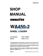 WA450-2 Shop Manual