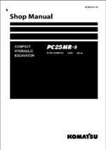 PC25MR-5 Shop Manual