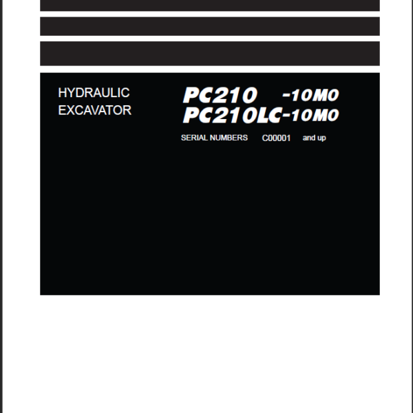 PC210 -10M0 PC210LC-10M0 Shop Manual