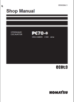 PC70-8 Shop Manual