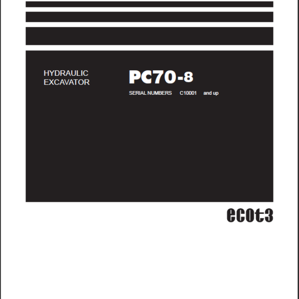 PC70-8 Shop Manual