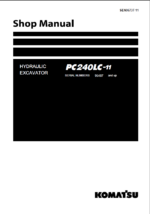 PC240LC-11 Shop Manual