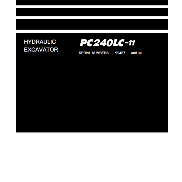 PC240LC-11 Shop Manual