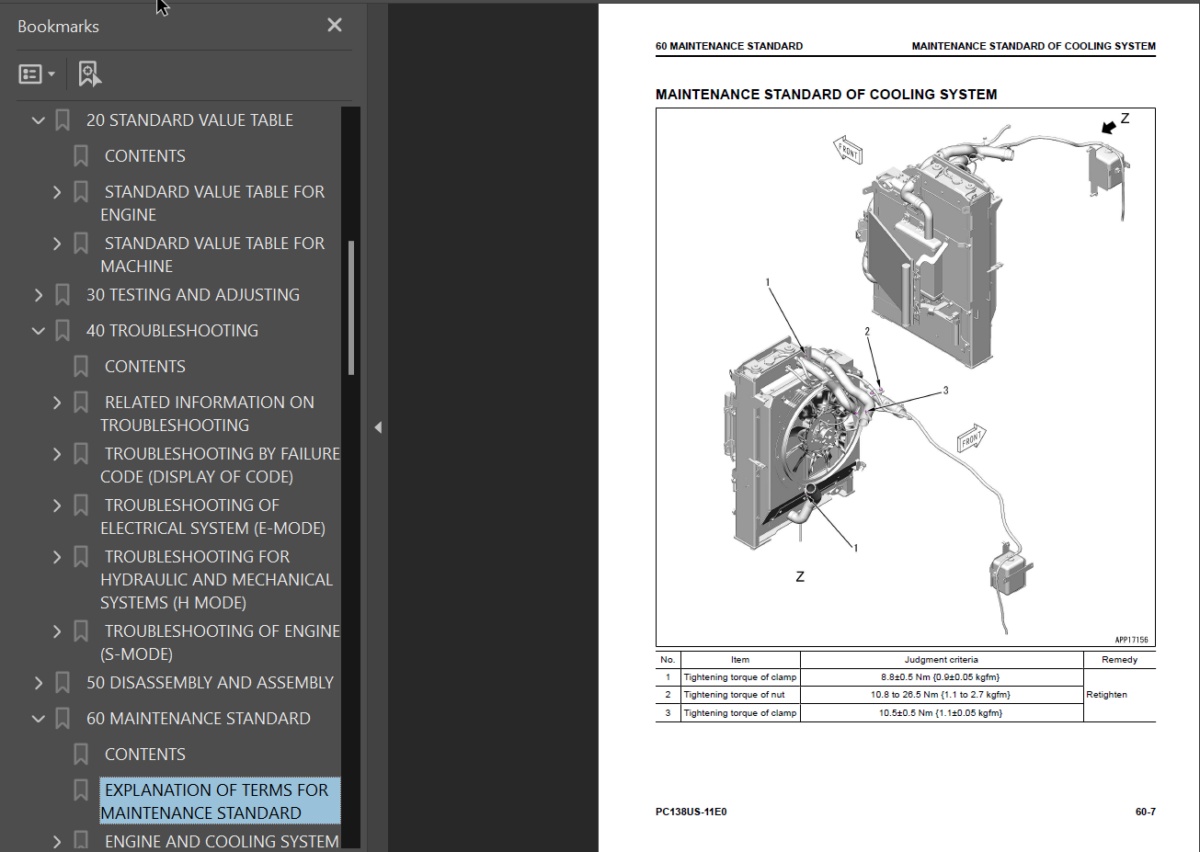 PC138US-11E0 Shop Manual