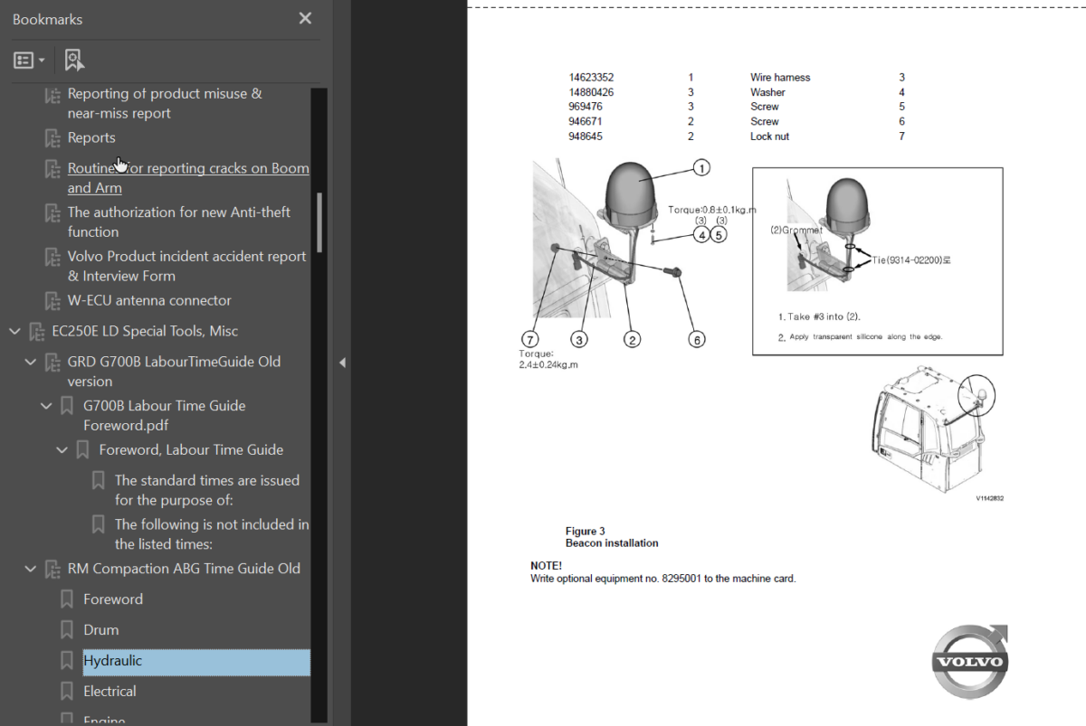 EC250E EC300E Operators Manual