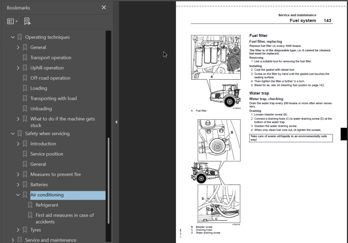 A35D Operators Manual