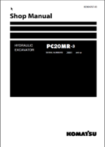 PC20MR-3 Shop Manual