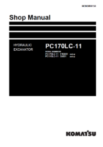 PC170LC-11 Shop Manual