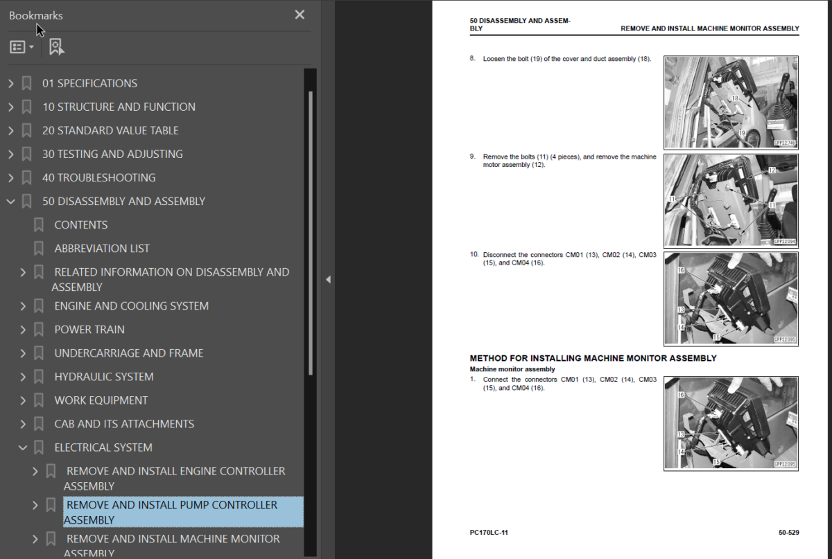 PC170LC-11 Shop Manual