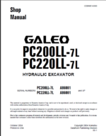 PC200LL-7L PC220LL-7L GALEO Shop Manual