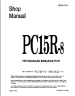 PC15R-8 Shop Manual