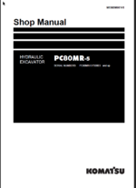 PC80MR-5 Shop Manual