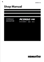 PC290LC-11E0 Shop Manual