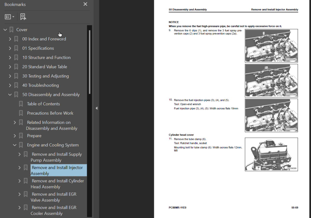 PC88MR-11E0 Shop Manual