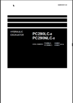PC290LC-8 PC290NLC-8 (K50001and up) Shop Manual