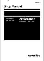 PC138USLC-11 Shop Manual