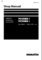 PC45MR-3 PC55MR-3 Shop Manual