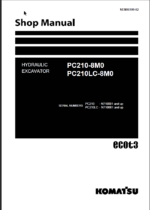 PC210-8M0PC210LC-8M0 Shop Manual