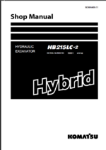 HB215LC-2 Shop Manual