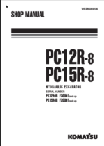 PC12R-8 PC15R-8 Shop Manual